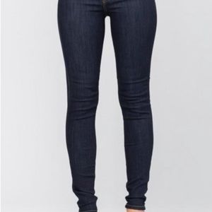 Judy Blue Dark wash high waist skinny jeans NWT